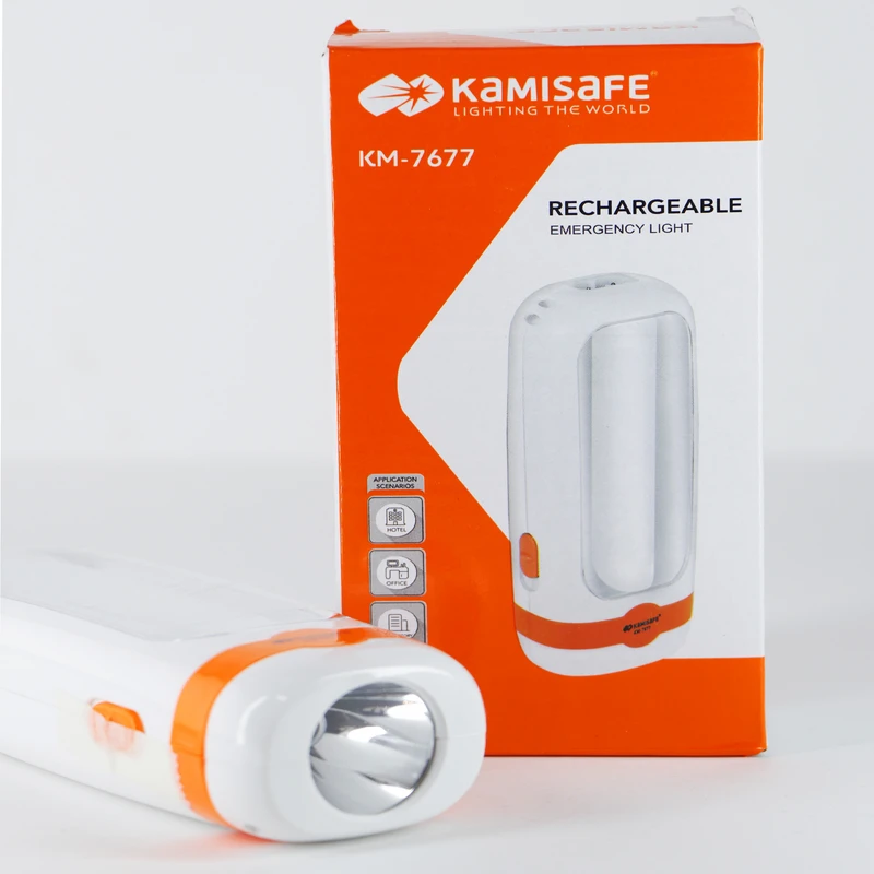 چراغ اضطراری شارژی Kamisafe مدل KM-7677