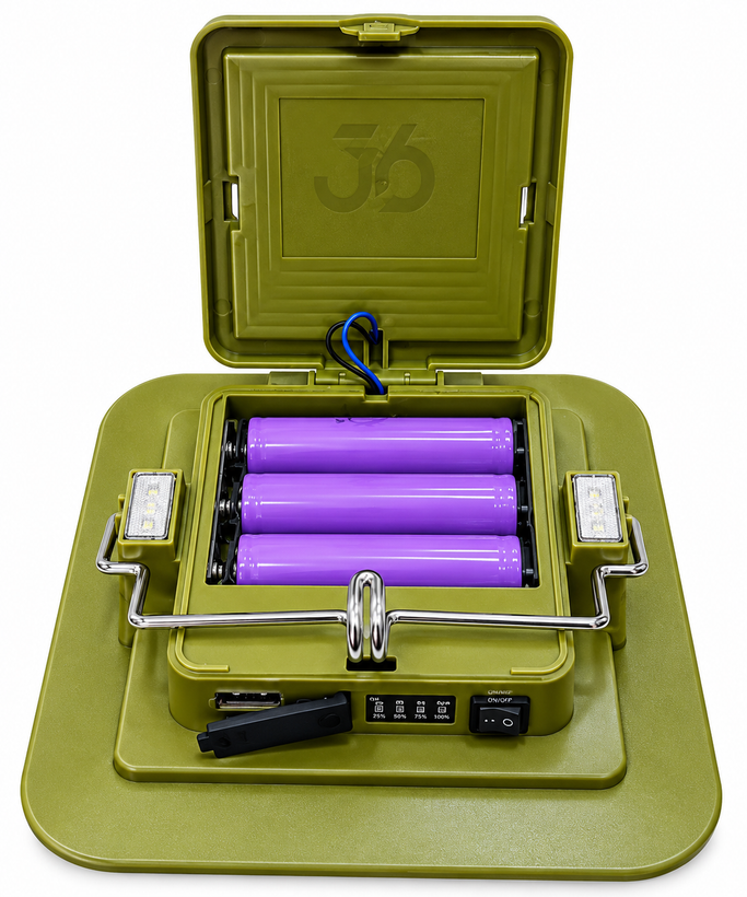 چراغ کمپینگ شارژی خورشیدی مدل LS-229L